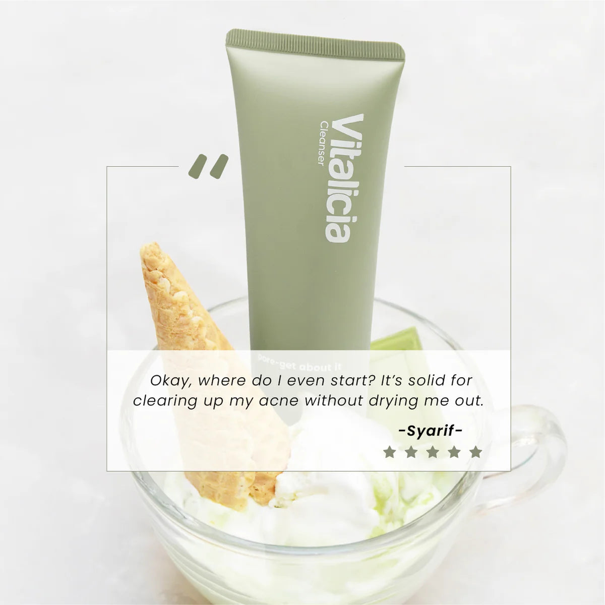 VITALICIA Cleanser Pore-get About It
