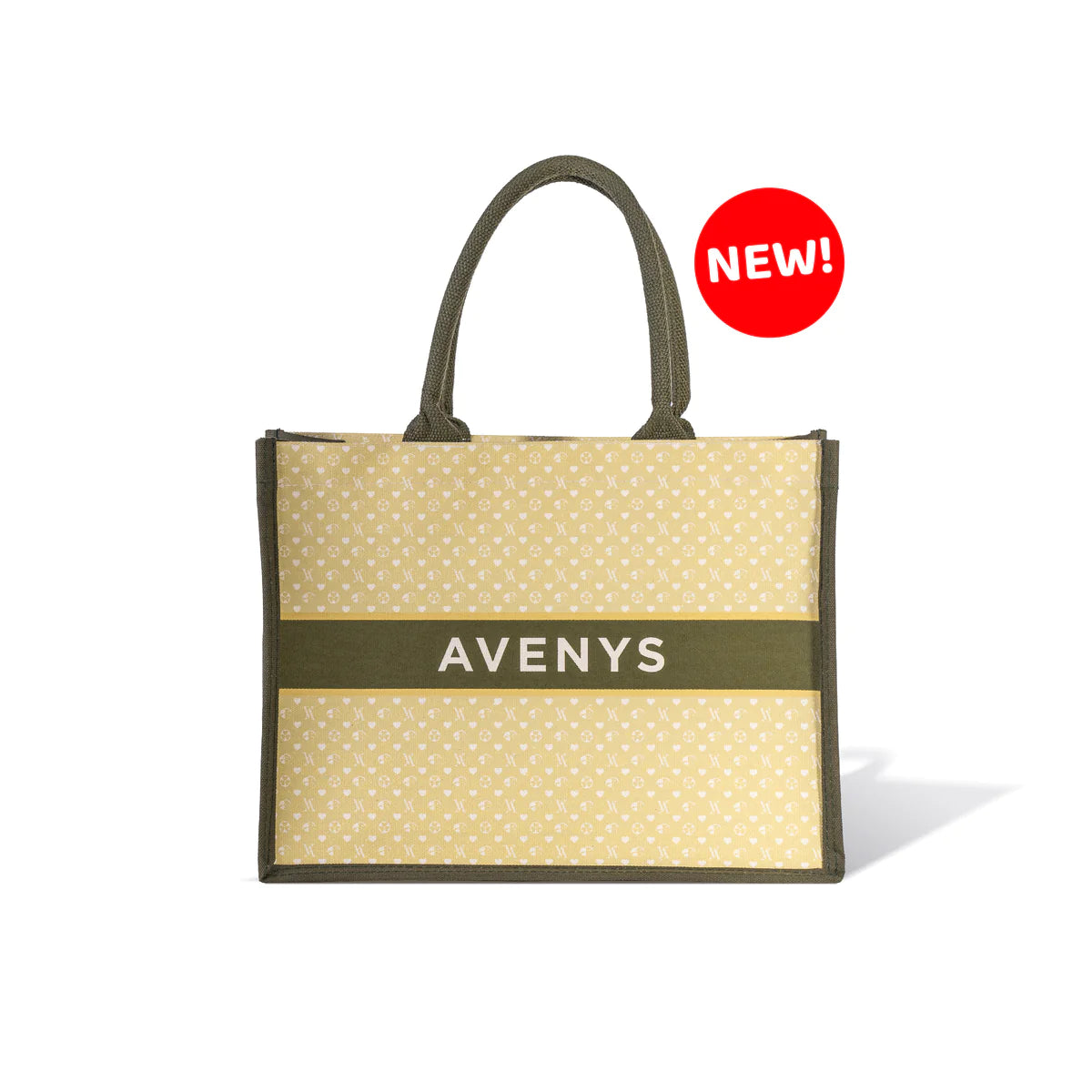 AVENYS Monogram Tote Bag (Green)