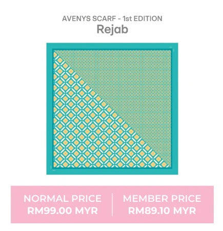 AVENYS Scarves 1st Edition (4pcs at 1 price)