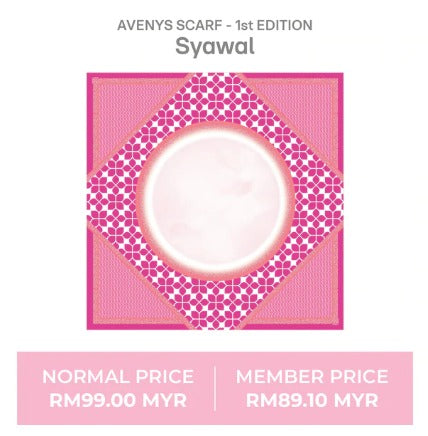 AVENYS Scarves 1st Edition (4pcs at 1 price)