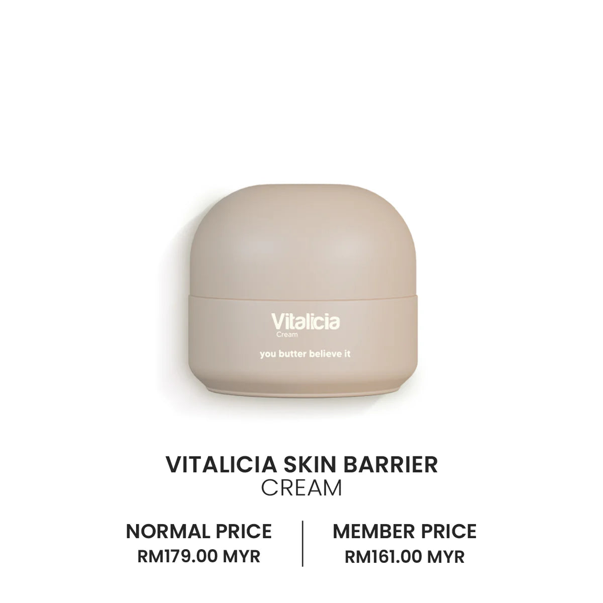 VITALICIA Cream You Butter Believe It