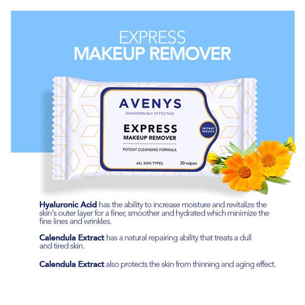 AVENYS Express Makeup Remover