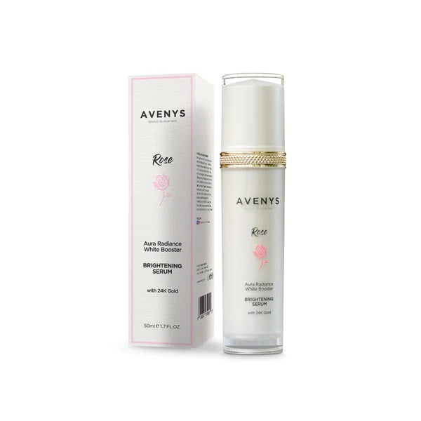 AVENYS Rose Aura Radiance White Booster Brightening Serum (50ml)