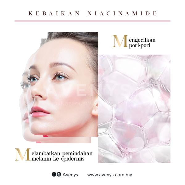 AVENYS Rose Aura Radiance White Booster Brightening Serum (50ml)