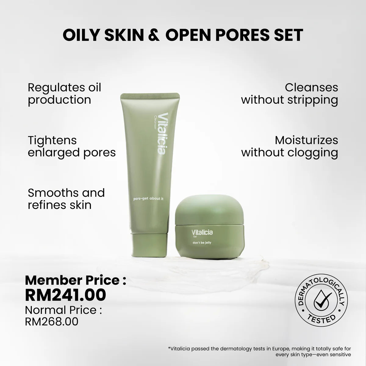 VITALICIA Oily Skin & Open Pores Set