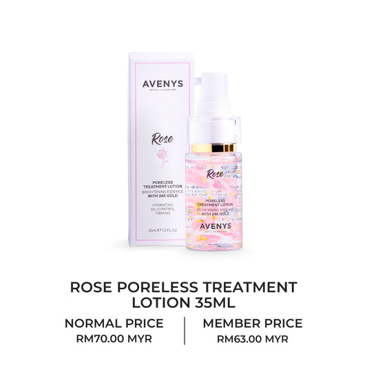 AVENYS Rose Poreless Treatment Lotion Mini (35ml)
